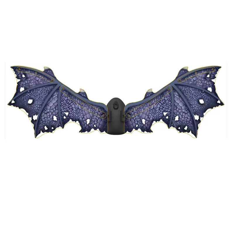 Electric Dino wings for Holloween 